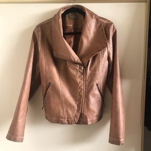 Faux Leather Jacket